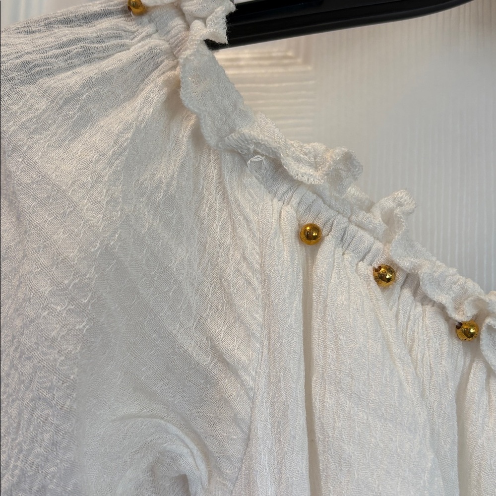 Lovers + Friends Sunrise White Off Shoulder Dress - Picture 3 of 5